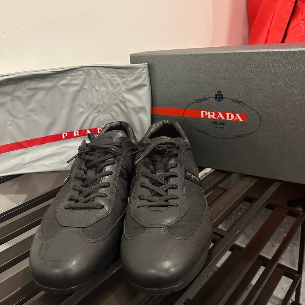 Prada black sneakers - Picture 2 of 5